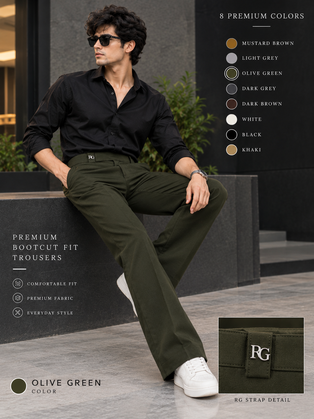 Bootcut Trousers