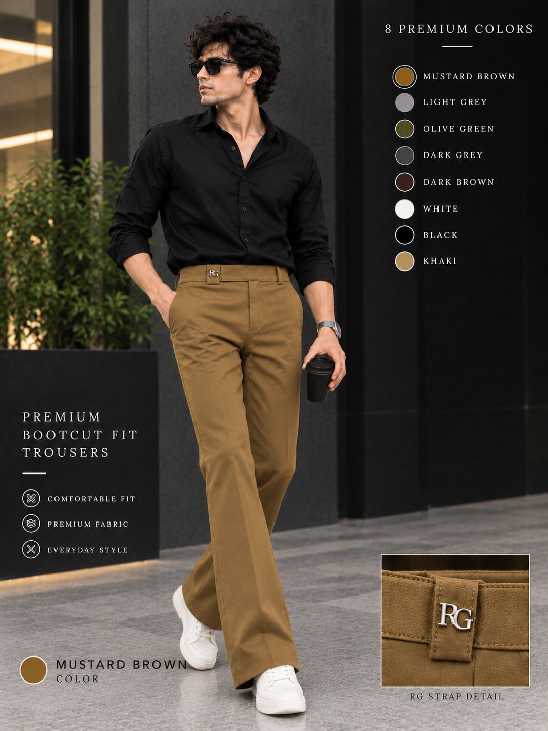 Bootcut Trousers