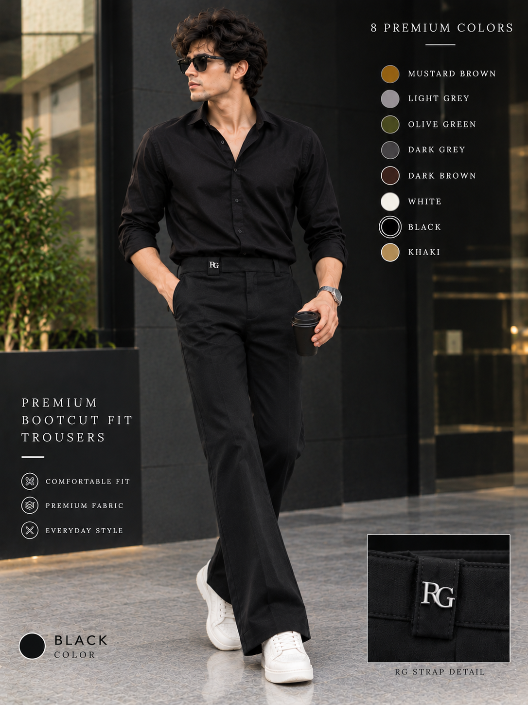 Bootcut Trousers