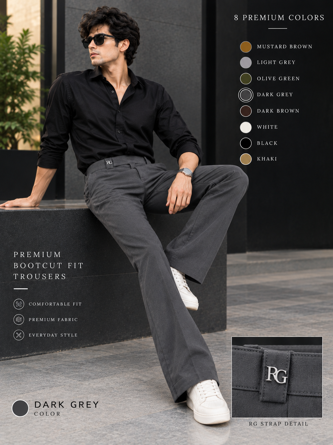 Bootcut Trousers