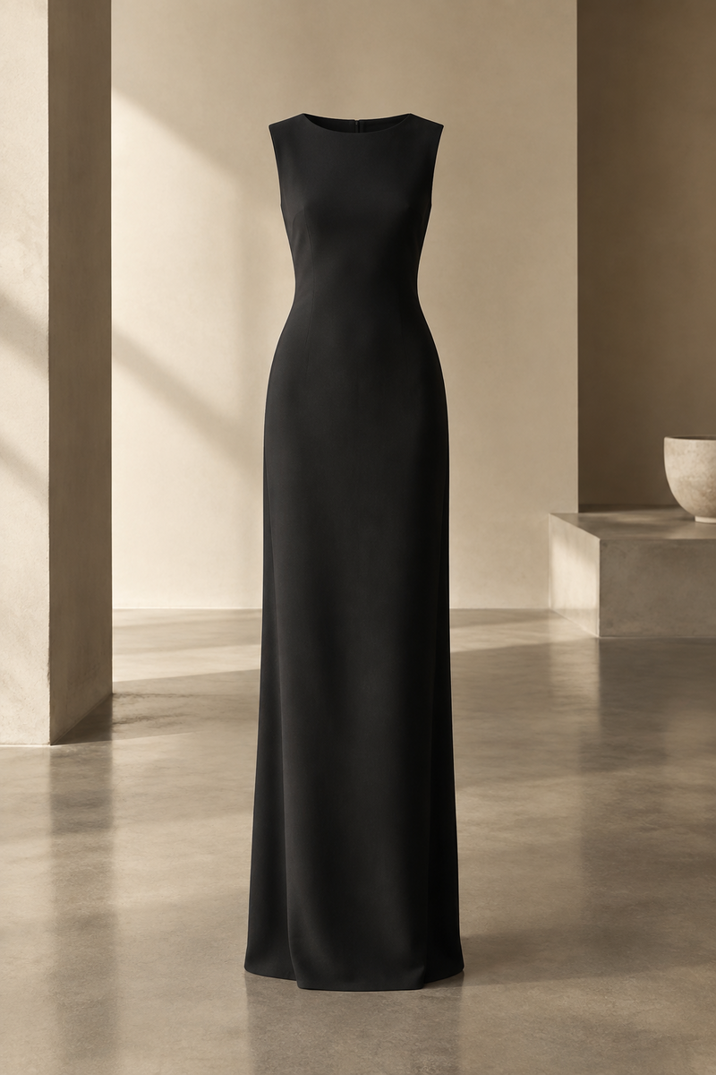 Minimal Column Dress